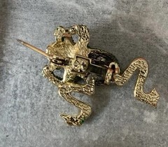 8 BROOCHES PINS SCARF CLIP Variety Including Articulated Frog MOP Hong Kong