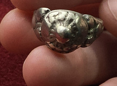 RARE Ancient Byzantine Silver Handmade Ring 189