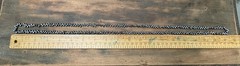 Genuine Pearl Beaded Necklace Tiny Beads Artisan Jewelry Peacock Hues Dainty