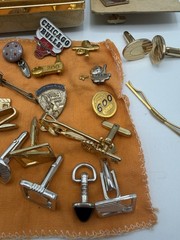 Large Vintage Men’s Jewelry & Accessories Lot