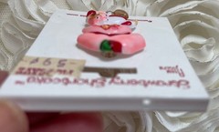 VTG Strawberry Shortcake Pin Brooch Lapel Adam Joseph American Greetings RETRO 1