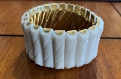 Vintage Hong Kong White Bracelet