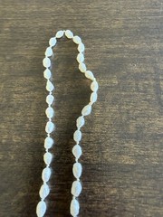 Vintage Strand Hand Knotted Baroque Freshwater Pearls 32″ Approx Long Necklace