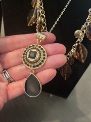 Jewelry lot Gold Tone Estate Finds Vtg To Now Necklaces Chains Bracelets Fashion