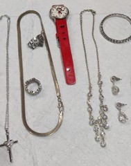 Lot Of Estate Costume Jewelry, 15 Pcs