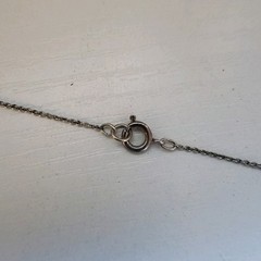 Vintage Retro Women’s Necklace Multiple Rhinestones Silver Tone Chain & Pendant!