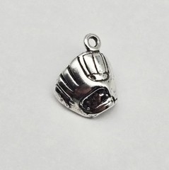 Vintage Sterling Silver Baseball Glove & Ball Sports Charm Pendant – 1.6g