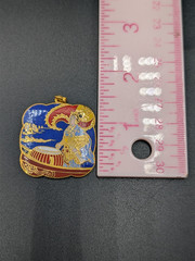 Vintage Cloisonne Pendants From Peking Jewelry With Original Box