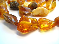 Genuine Massive Amber Beautiful Baltic Amber Necklace 20.5 inches !!!