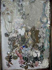 Huge Estate Jewelry Lot 500+Pc 40 Lb All Wearable Antique to Now Many Signed