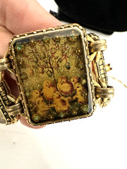 MAXIMAL ART John Wind Bunny Easter Rabbit Whimsical Gold Plated Bracelet Vintage