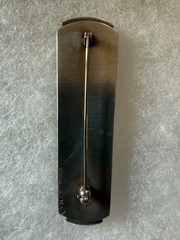 Vintage RM Studios Sterling Gold Artisan Pin