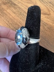 Spectacular lot of vintage 925 silver rings in various designs and sizes