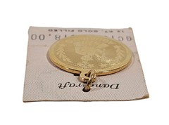 VTG Danecraft 12kt Gold filled Aquarius Zodiac Charm Pendant on Card