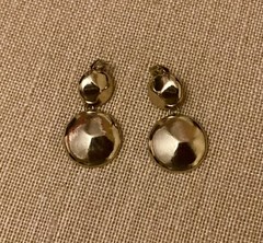 Vintage Clip On Earrings Lot Mixed Metals Enamel Faux Pearl Dangle 1 Signed