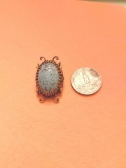 VTG Scarab Beetle Gold tone Pendant/ Brooch. Excellent Condition