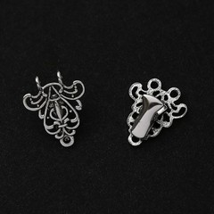 Vintage Cardigan Clip Sweater Shawl Clasp– Retro Zinc Alloy Cape Collar Fastener