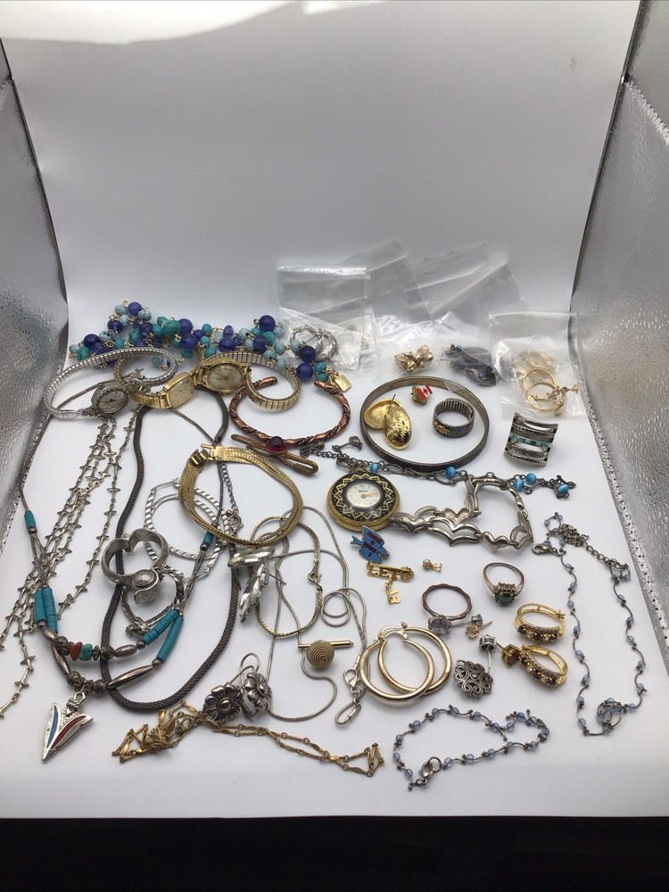 Vintage To Now Costume Jewelry Lot Various Types & Styles