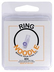 RING NOODLE – Ring Guard, Ring Size Reducer – 9 pack MINI (less size reduction)