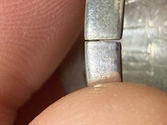 Vintage Sterling Silver Ring Boy Scouts BSA Signet Knot Monogram Size 6 1949