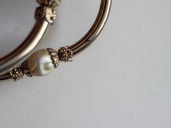 1950s Miriam Haskell Attributed Wrap Bracelet -HAS ISSUES, READ DESCRIPTION