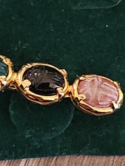 Vintage 4 Piece Scarab Jewellery Set.