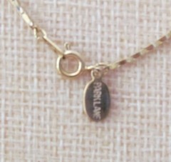 Park Lane Necklace Golden Brown Cattails Pendant Gold Tone Chain Leaves Vintage
