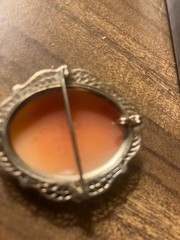vintage 1 inch cameo pendant