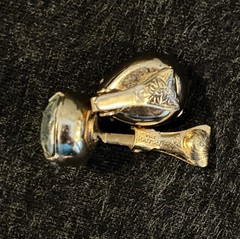 Vintage Aurora Borealis Crystal Pear-Shaped Rhinestones Pat. 1967965
