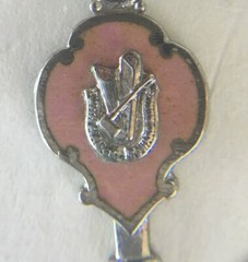 Vintage Martin Sterling Abraham Lincoln Quote “With Malice Toward None” Pendant