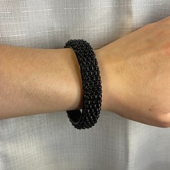 Mixed Texture Bangle Bracelet Trio one size unmarked vintage y2k costume