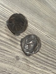 1913 Flat Ground Buffalo Nickel Cuff Links