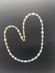 Grade A Opal Bead w/Gold FilledMagnetic Clasp, Iridescent Flashes