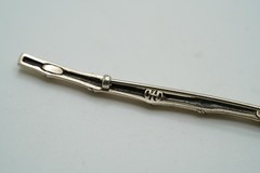 Vintage Sterling Silver John Hardy Bamboo Tie Pin / Brooch 7.2cm JB48