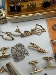 Large Vintage Men’s Jewelry & Accessories Lot