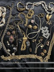 Suprise Vintage Estate Jewelry Mystery Lot – Bold Statement Pieces