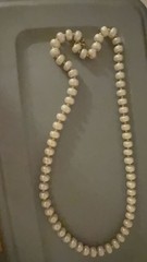 Vintage Napier Freshwater Pearl and Gold Tone Bead Necklace