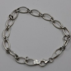 Chain Link Bracelet Sterling Silver