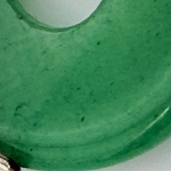 Vintage Crescent Man in the Moon Sterling Silver And Jade Jadiete Pendant NOS