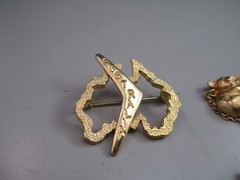 Vintage Australia brooch pin Lot of 2 Koala & Boomerang continent
