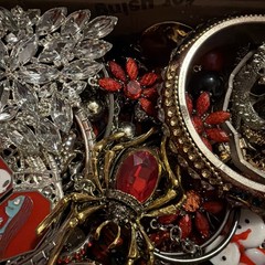 Vintage to Now Jewelry Lot, All Wearable Untested. No Broken. Box A10
