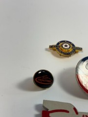 Vintage Chicago Cubs Pin and Other Novelty Retro Advertising