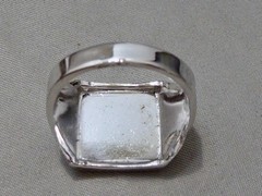 UNCAS VINTAGE MEN’S STERLING SILVER SIGNET RING NO MONOGRAM SIZ 7.5 RING RING