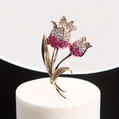 Temperament High-end Elegance Tulips Simple and Delicate Brooches Accessories