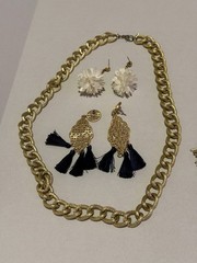 Lot Of Various Costume Jewlery As Pictured – One Vtg J.Crew Necklace