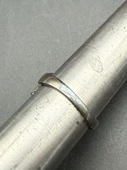 Estate Vintage Fashion Ring | Sterling Silver – Size 8