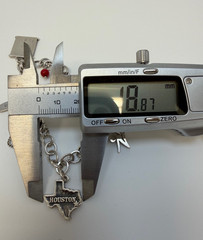 James Avery Sterling silver Charm bracelet with 6 Charms 7.5 Inch. 18+ Grams.