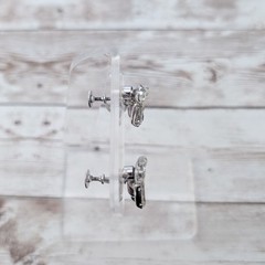 Vintage Screw Back Earrings – Stylish Unusual 1″