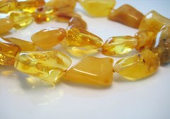 Genuine Massive Amber Beautiful Baltic Amber Necklace 21 inches !!!