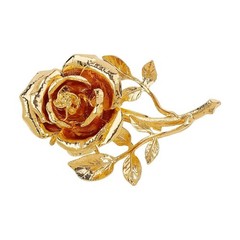 2 PCS Vintage Flower Alloy Brooch Pin Women Fashion Jewelry Vase Style Accessory